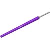 PVC-switching strand, LiYv-t, 0.14 mm², 18 x 0.1 mm, purple, outer Ø 1.1 mm, 760101410