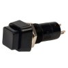 SCI R13-23B BLACK Latching Black Push Switch