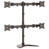StarTech.com ARMBARQUAD Quad-Monitor Desktop Stand - Articulating