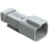 Housing, connector, pin, male, 2 pole, PCB, AT04-2P-EC01