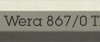 Bity 867/0 Micro do śrub z gniazdem TORX, TX 3 x 30 mm, WERA 05058129001