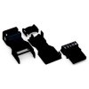 WAGO 890-105 5 Pole 16A 4.4mm Socket with Strain Relief Black