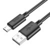 Przyłącze micro USB - 1m czarne