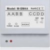 Moduł rozdzielenia sygnału w rozbudowanych instalacjach Zawiera wzmacniacz z automatyką M-SM4A