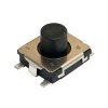 Klosz do przycisku dotykowego Panasonic SPST Czarny 20 mA Płytka przyciskowa 1.8 mm 2.5 mm Powierzchnia