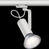 95410 ProRail3 rail spotlight Apol II, E27, max. 50 W, dimmable, white