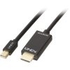 LINDY 36927 Mini DisplayPort to HDMI Adapter Cable 4K30 2m Black