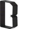 tehalit Klamra do przewodów BA6 60x80mm PCV czarna B600803