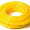 Rura gumowa średnica wew 2.4mm średnica zew 4.8mm Paliwa i oleje Przezroczysty żółty długość 15m