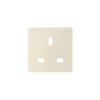 SIMON 82 Pokrywa do mechanizmu gniazda brytyjskiego (75423-39) kremowy 82045-31 KONTAKT SIMON