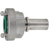 Storz coupling, L 90 mm, 16 bar, aluminum, for hose, 108198