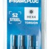 H6 25MM GROTY TORSION HEX4 /opak.=20szt./ RT-BIT-HEX6/25