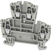 Multi level terminal block, screw connection, 0.5-4.0 mm², 21 A, gray, 1255280000
