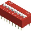 Diptronics NDS-07V Przełącznik typu DIP Ilość styków 7 suwakowy 1 szt.