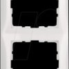 10128989 S.1 2-way frame, polar white glossy