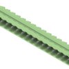 Pin header, 16 pole, pitch 5.08 mm, angled, green, 1324810000