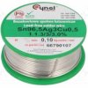 SAC96.5-070-010 Bezołowiowe spoiwo Sn96.5Ag3Cu0.5, grubość 0.7mm waga 100g - Cynel