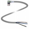 Pepperl+Fuchs 113450 Gniazdo kablowe V3-WM-E2-5M-PVC, piny: 3, 5.00 m, 1 szt.