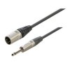 Przyłącze JACK 6.3 mono / XLR 3P męski ROXTONE 5m