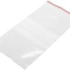 Woreczek strunowy z paskiem opisowym TRU COMPONENTS 1570965 (S x W) 100 mm x 200 mm przeźroczysty