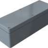 Polyester enclosure, (L x W x H) 230 x 75 x 75 mm, gray (RAL 7000), IP66, 020823080