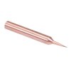 B110770 0.12mm No.1107 Conical Unplated Soldering Iron Tip Antex