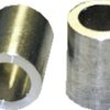 Round spacer sleeve, without thread, M3, 3 mm, aluminum, X55030110.10