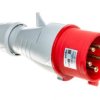 Wtyczka Przenośna 5P 32A 400V Czerwona Ip44 P17 Tempra Pro 555239