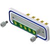 D-Sub socket, 5 pole, 5W5, equipped, straight, solder cup, 6005W5SXX61B30X