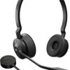 Jabra Engage 55 SE Stereo Link400c MS Słuchawki nauszne DECT, przewód stereo czarny Wyciszanie hałasów wyciszenie mikrof