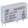 Hongfa HF49FD/024-1H11TF PCB Relay 24VDC SPST-NO 5A