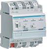 KNX e/s Ściemniacz uniwersalny 2-kan 2x300 W, wielofazowy, f. sumowania obc. TXA662AN