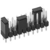 Jumper, pitch 2.54 mm, 250 V, 1.5 A, gold-plated, black, CAB 4 G S
