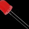 10003R1D-EHC-B LED 10mm, wired, red, 700 mcd, 60°