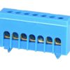 N7H kolor niebieski 7x16mm2 Listwa zaciskowa neutralna IP20 MAD1007N15