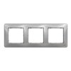 SEDNA DESIGN & ELEMENTS Ramka 3 potrójna srebrne aluminium SDD313803 SCHNEIDER ELECTRIC