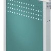 Manuflex ZB3350.5021 Panel boczny DO UNIWERSALNEGO standardowego stołu roboczego, szer. X wys. 606 x 606 mm, do głębokoś
