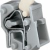 PCB terminal, 1 pole, pitch 5 mm, AWG 28-12, 16 A, cage clamp, light gray, 257-743/999-950