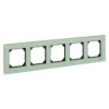 MERTEN M-ELEGANCE szkło ramka 5 pięciokrotna szmaragdowy MTN404504 SCHNEIDER ELECTRIC