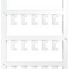 PA device marker, (L x W) 11 x 6.6 mm, white, 200 pcs, 1082490000