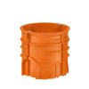 Puszka podtynkowa ZZ60DFw 60 mm głęboka łączona z wkrętami pomarańczowa 33267008 SIMET