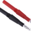 Próbnik, rozmiar: 4mm, 600V, Czerwony/czarny