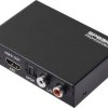 ekstraktor HDMI, RCA/Cinch, S/PDIF SpeaKa Professional SP-13745860, [1x HDMI - 4x HDMI, RCA/cinch (stereo), S/PDIF, złąc