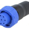 Złącze Okrągłe Wtyk Żeńskie Pin: 8 125V Bez Styków Ip68 Px0410/08S/6065