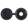 ForgeFix 100HCC2 Hinged Cover Cap Black No. 6-8 Bag 100
