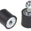 Podstawka antywibracyjna M6 średnica 20mm Cylinder męski-żeński