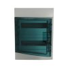 Rozdzielnica natynkowa Mistral65 (N+PE) 2x12 modułów IP65 320x435x155mm drzwi transparentne ABB