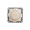 SEDNA DESIGN & ELEMENTS Ściemniacz LED obrotowy RC/RL beżowy SDD112502 SCHNEIDER ELECTRIC