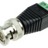 Wtyk BNC szybkozłącze - terminal blok 2pin