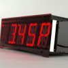 Adafruit Alpha Clock Five - RED - From Evil Mad Scientist Labs